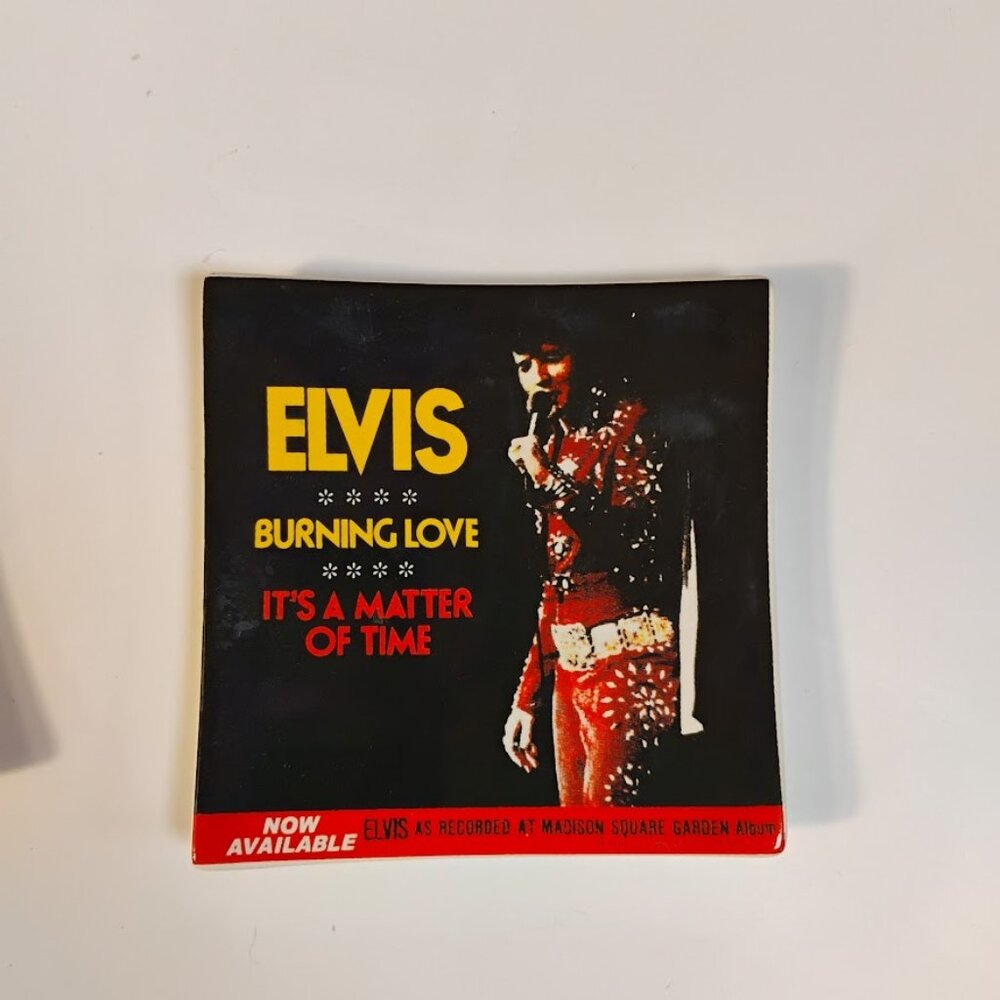 Elvis Presley Square Ceramic Plate / Dish – Licensed Collectible